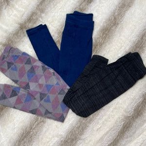 💕 Preloved Bundle Of 3 Leggings 💕
